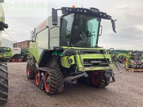 Cosechadora de Cereal - Claas - trion 660 terra trac