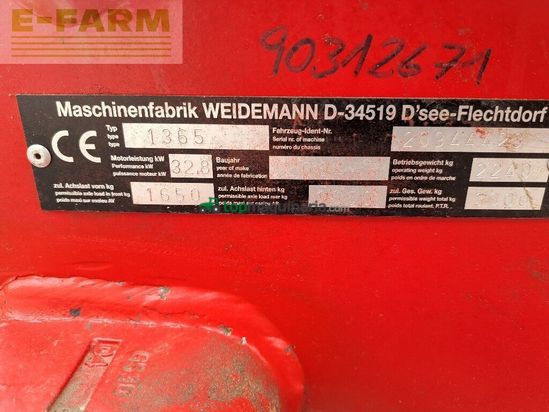 Minicargadora - Weidemann - 1365