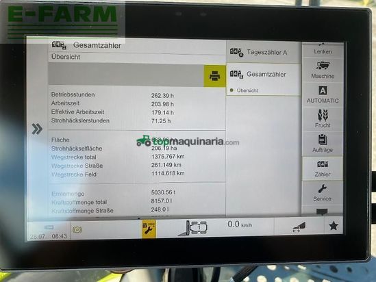 Cosechadora de Cereal - Claas - lexion 6700