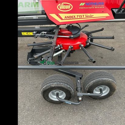 Henificador - Vicon - andex 715 t vario