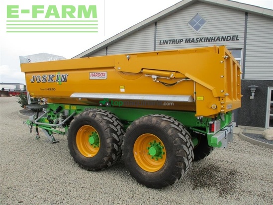 Volquet - Joskin - trans - ktp 22/50 drejbar aksel og med hardox lad.