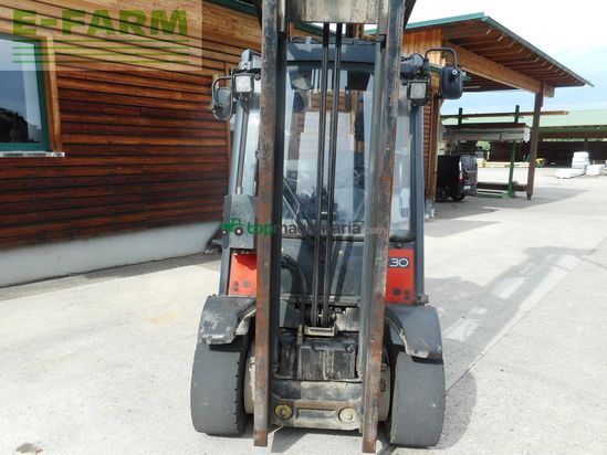 Elevadora - Linde - h30d-01 triplex 5,95m + ss + zv