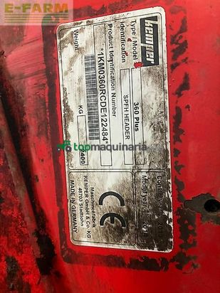 Cabezal - Kemper - 360 plus