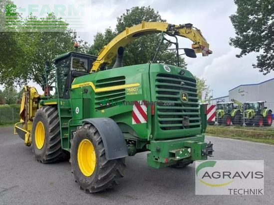 Cosechadora de Cereal - John Deere - 7580i + kemper 375 plus + pickup