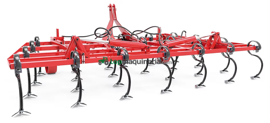 Vibro cultivador con brazo tipo vibro-flexible de 45x12 mm      