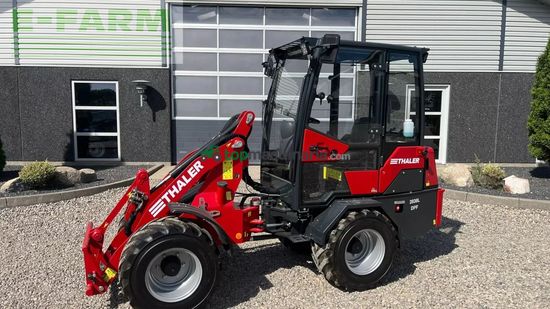 Minicargadora - Thaler - 2838l dpf kabine og brede hjul