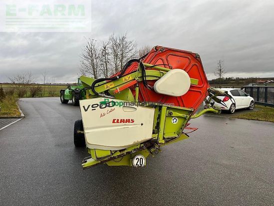 Cabezal - Claas - schneidwerk vario v900 mit wagen, rapsausrüstung