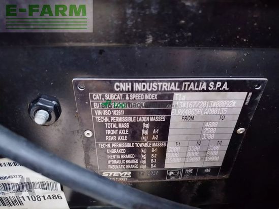 Tractor agrícola - Steyr - 4065 s kompakt