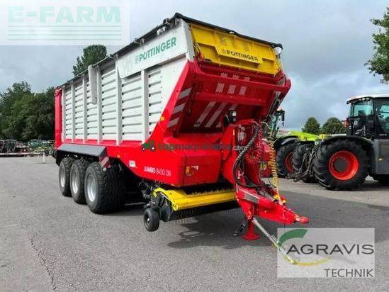 Remolqu agrícola - Pöttinger - jumbo 8350 db