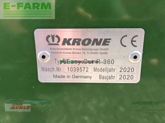Cortacésped manual - Krone - easy cut r 360