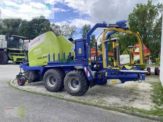 Empacadora gigant - Claas - rollant 454 rc