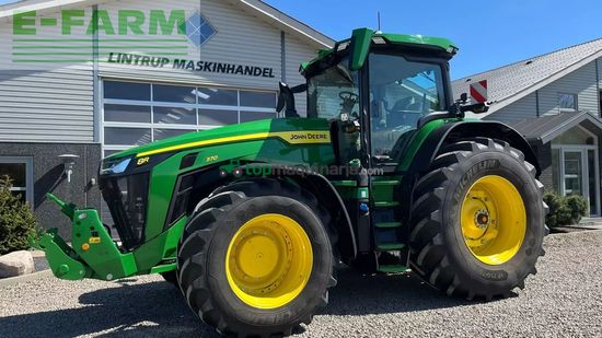 Tractor agrícola - John Deere - 8r 370 med frontlift