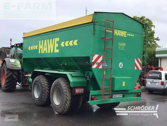 Cinta transportadora de forraje - Hawe - ulw 2500 t