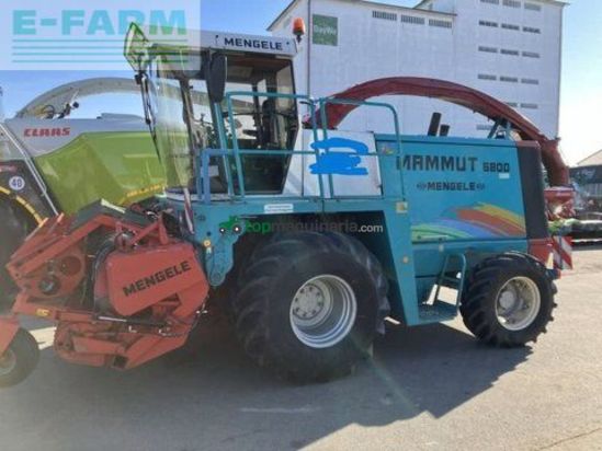 Cosechadora de Cereal - Mengele - 6800 mammut inkl. pickup