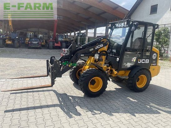 Minicargadora - JCB - smart power+ gabel