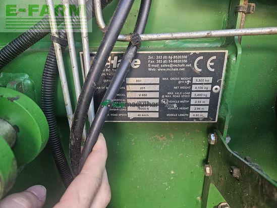 Empacadora gigant - McHale - v 660