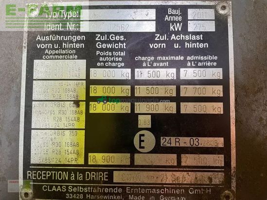 Cosechadora de Cereal - Claas - jaguar 970