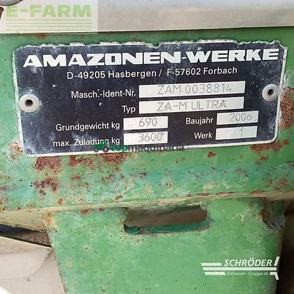 Esparcidor - Amazone - za-m ultra profis hydro