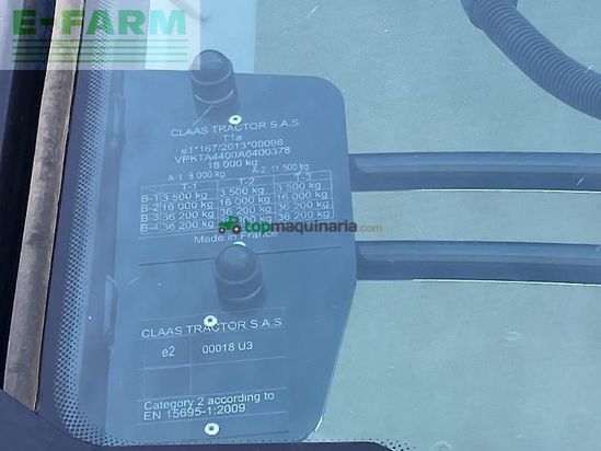 Tractor agrícola - Claas - axion 930 stage v