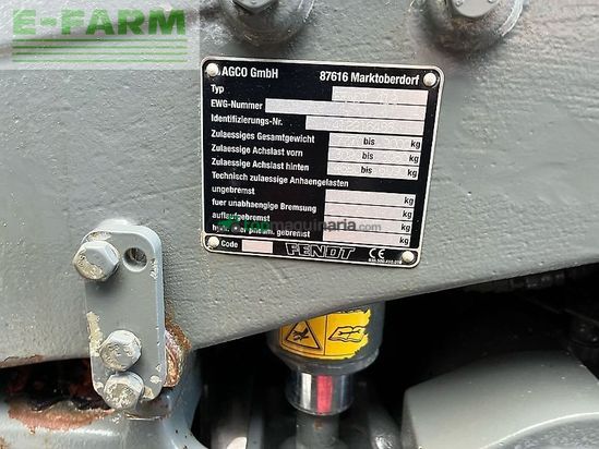 Tractor agrícola - Fendt - farmer 412 vario