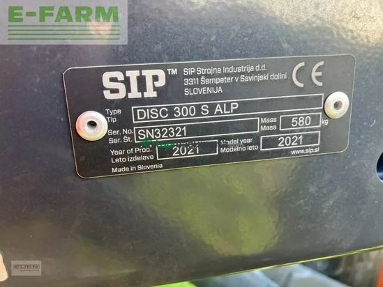 Cortacésped manual - SIP - disc 300 s alp