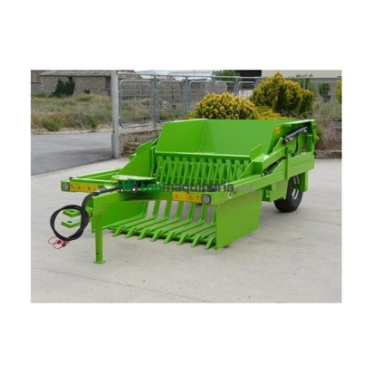 RECOGEDORA DE PIEDRAS CON TOLVA SERIE R 1500 AGARIN 