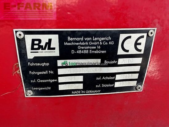 Remolqu esparcidor - BVL - v mix plus 10 h-1s t