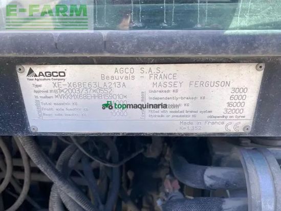 Tractor agrícola - Massey Ferguson - 7726