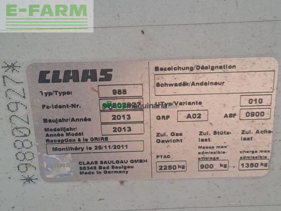 Henificador - Claas - LINER 2900H
