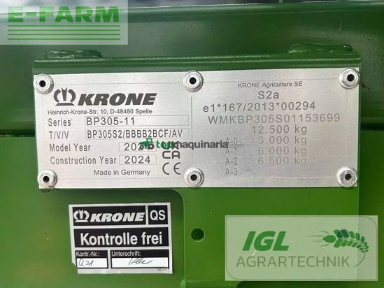 Empacadora gigant - Krone - big pack 1270 vc multibale