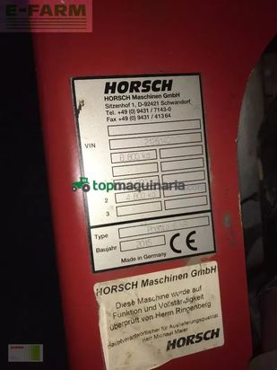 Combinado de siembra - Horsch - pronto 6 kr