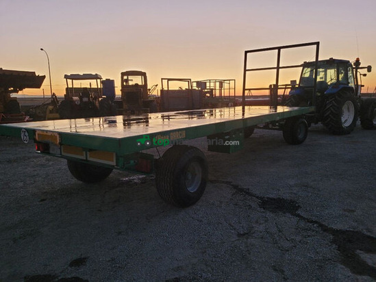 Remolque plataforma Hermanos García 8 metros 