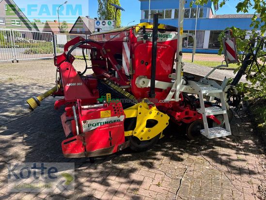 Combinado de siembra - Pöttinger - lion 302 + vitasem 302 add