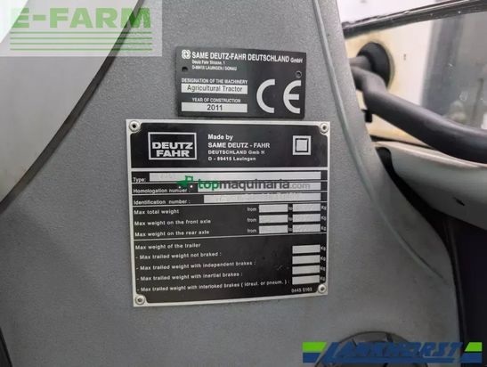 Tractor agrícola - Deutz-Fahr - agrotron ttv 620