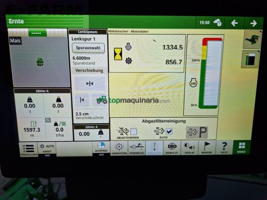 Cosechadora de Cereal - John Deere - t560