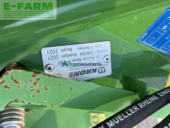 Cortacésped manual - Krone - active mow r 360