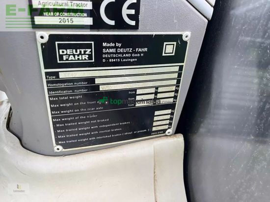 Tractor agrícola - Deutz-Fahr - agrotron 6210 c-shift