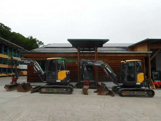 Excavadora - Volvo - ecr50d ( 5.010kg ) powertilt + hydr. sw