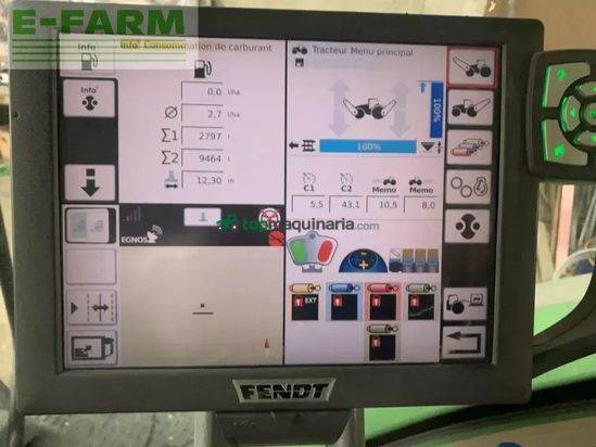 Tractor agrícola - Fendt - 828 vario profi +