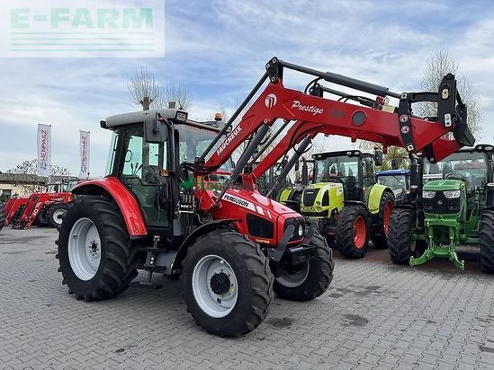 Tractor agrícola - Massey Ferguson - 5455 + faucheux prestige 120