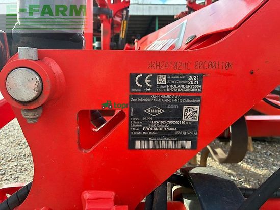 Combinado de siembra - Kuhn - prolander 7500