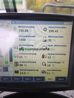 Cosechadora de Cereal - New Holland - cx 8.70