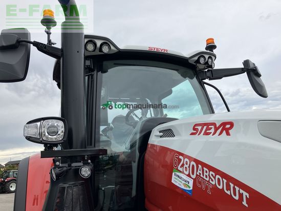 Tractor agrícola - Steyr - 6280 absolut cvt