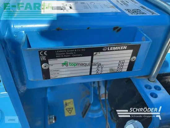 Combinado de siembra - Lemken - zirkon 12 + saphir 9-ds | 177 hektar !