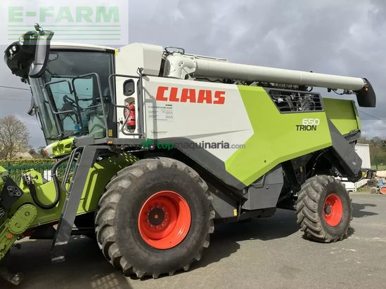 Cosechadora de Cereal - Claas - trion 650 tradition