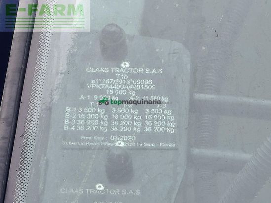 Tractor agrícola - Claas - axion 940