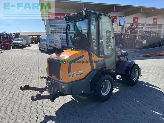 Minicargadora - Giant - 2700 hd+ mit kabine euro  heckhydraulik kat 2