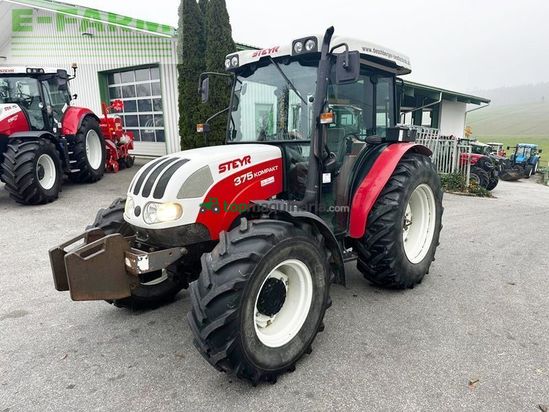Tractor agrícola - Steyr - kompakt 375 a komfort