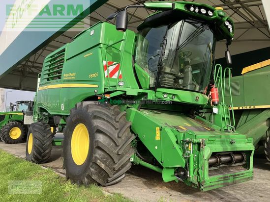 Cosechadora de Cereal - John Deere - t670