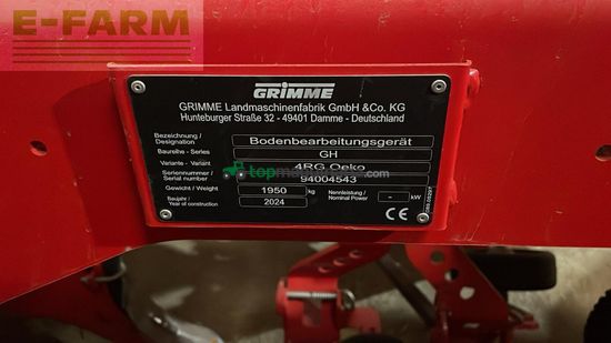 Cosechadora - arrancadora de patata - Grimme - Häufelgerät GH 4RG Oeko